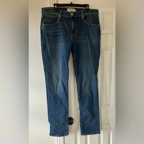 NWT Hudson Blake Slim Straight Republic Blue Jeans (36) $195 retail - Picture 5 of 11